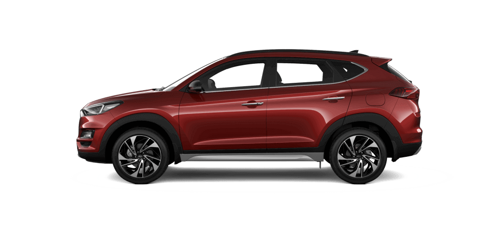 Hình ảnh Hyundai Tucson 2022 màu đỏ bản tiêu chuẩn  Hyundai Sài Gòn